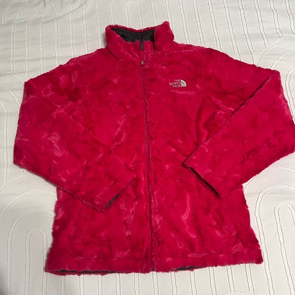 The North Face Gray and Pink Puffer Jacket - Picture 9 of 14